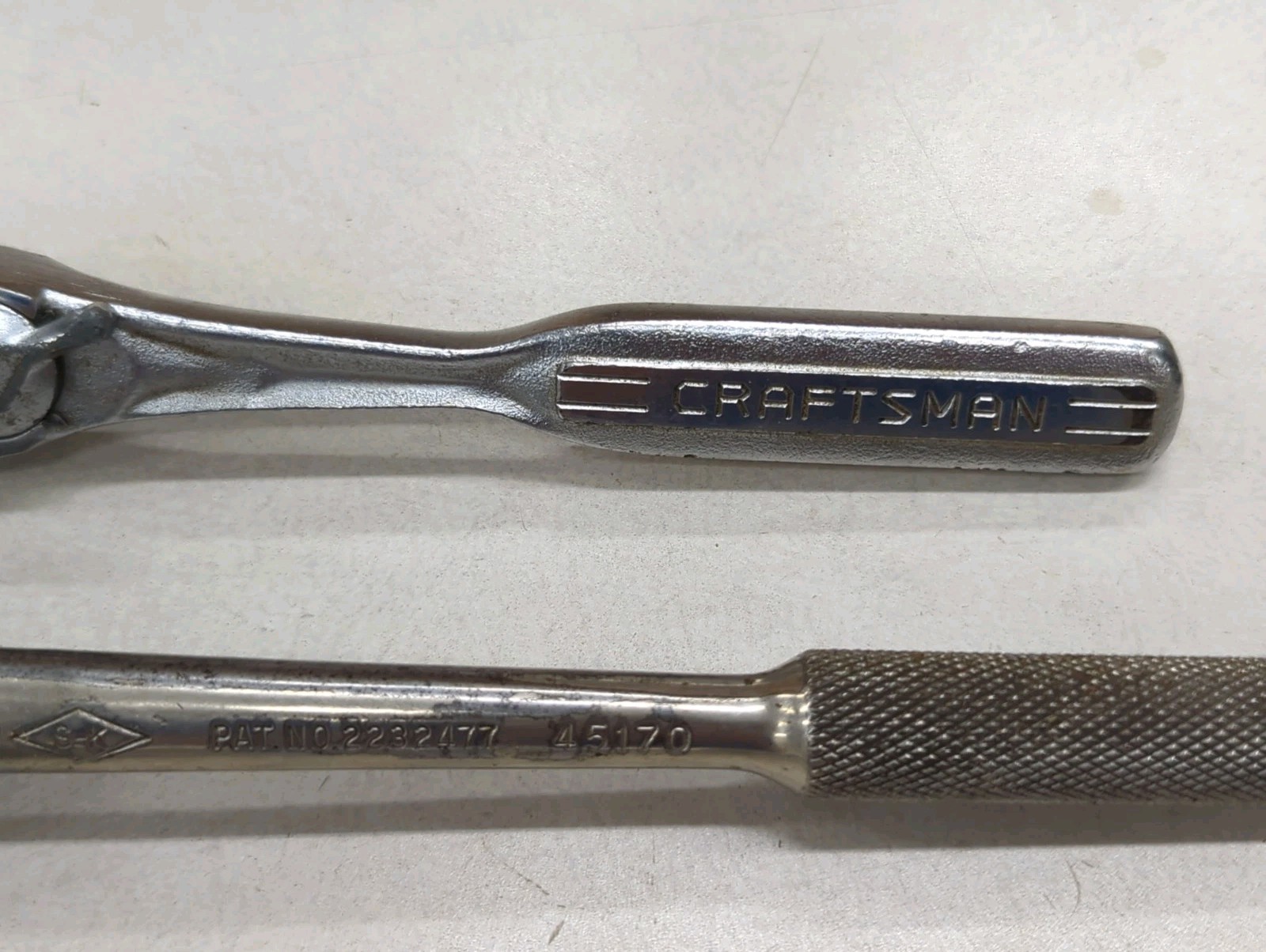 4pc 3/8″ Ratchet Craftsman, Power Kraft, (2) S-K USA Made Tool Set