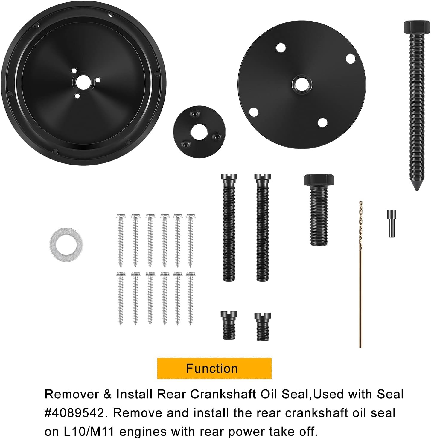 Rear Crankshaft Oil Seal Remove Install Tool ST-221 For Cummins L10 L10G M11 ISM
