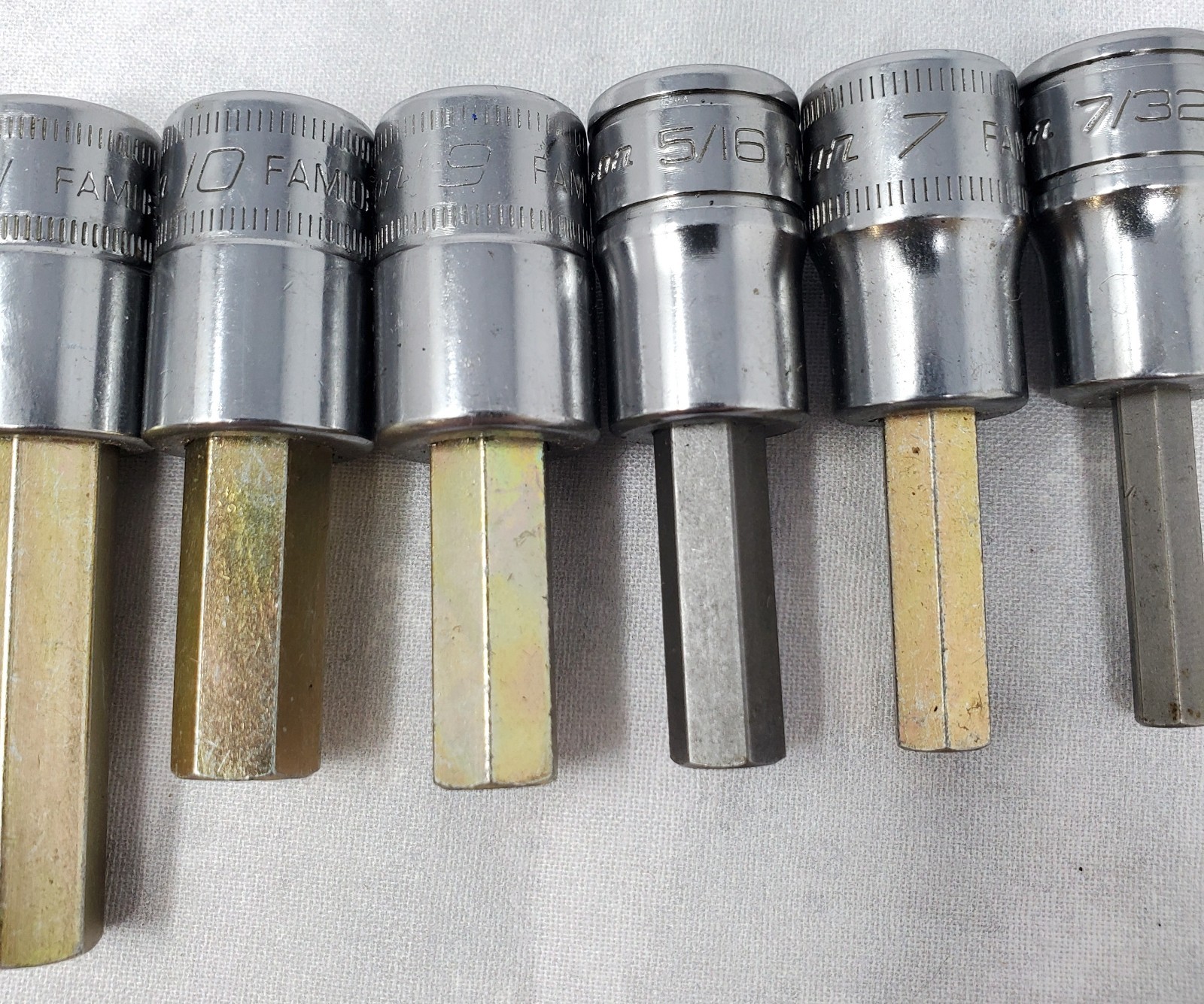 Snap-On 211EFAMY 11pc. Mix Drive Hex Bit Socket Set – PLEASE READ