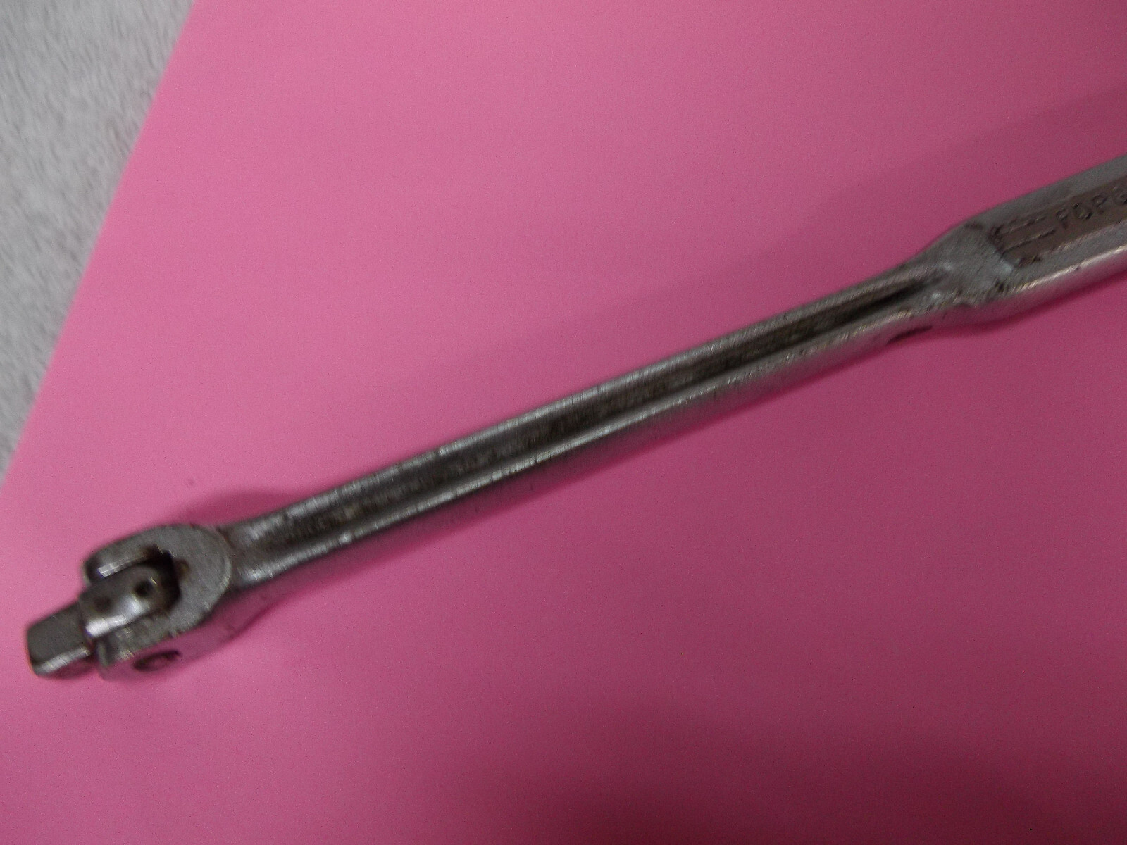 Vintage Craftsman 3/8 Breaker Bar Socket Wrench with hole through side of handle
