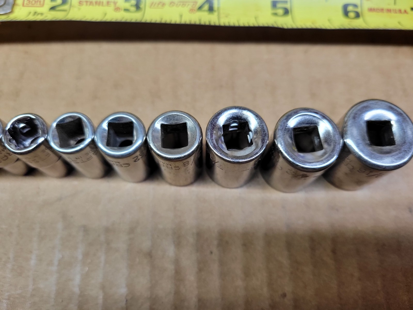 Craftsman USA 1/4″ Drive 11-Piece 6-Point Socket Set 5/32″ – 9/16″