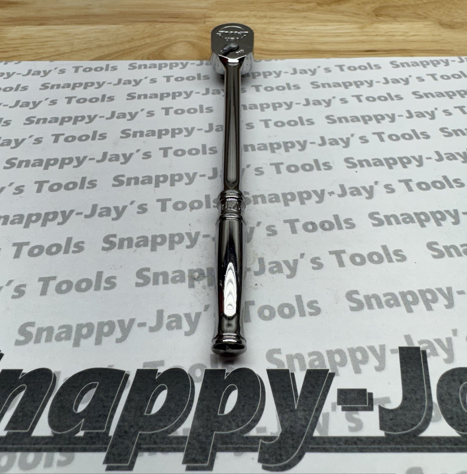 Snap-on Tools USA NEW 1/4″ Drive Chrome Fine Tooth Long Handle Ratchet TL72