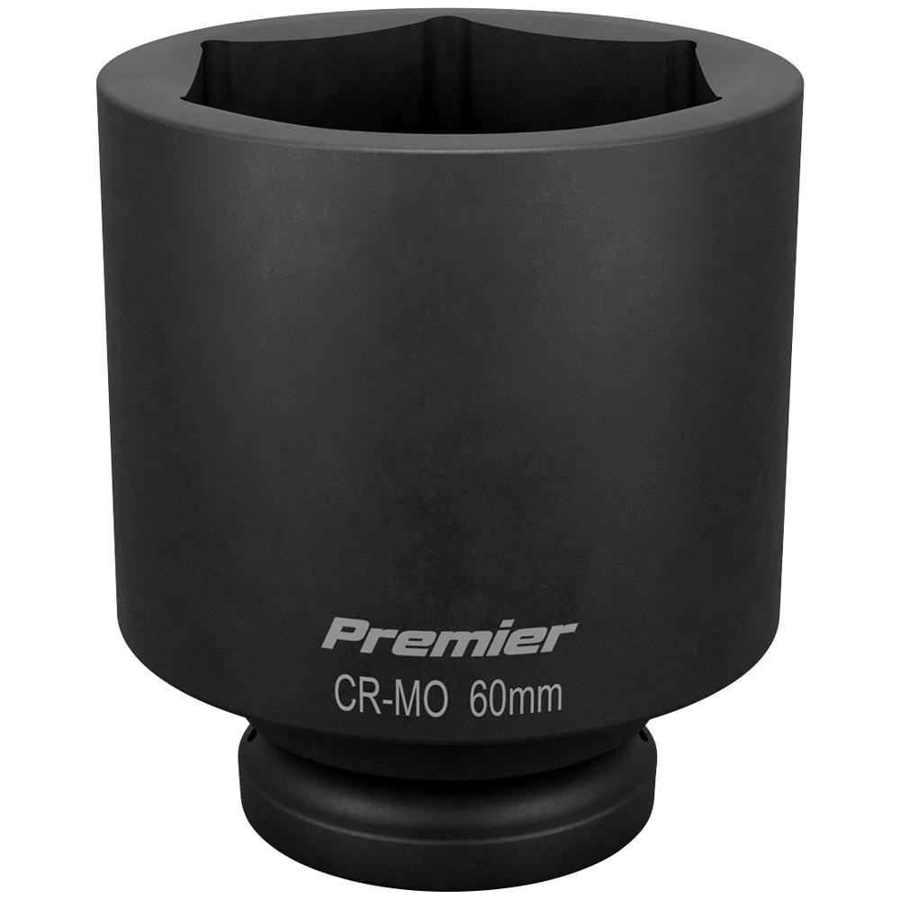 Sealey 3/4″ Drive Deep Hexagon Impact Socket Metric 60mm