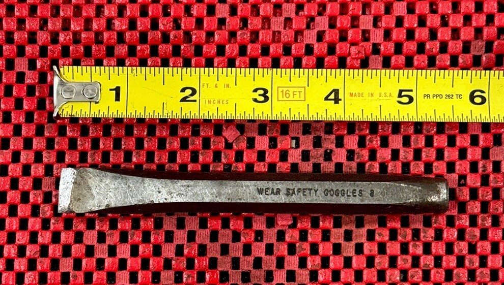 Snap-On Tools PPC820A *NICE* 6 1/2″ Length 5/8″ Flat Chisel USA Made S3