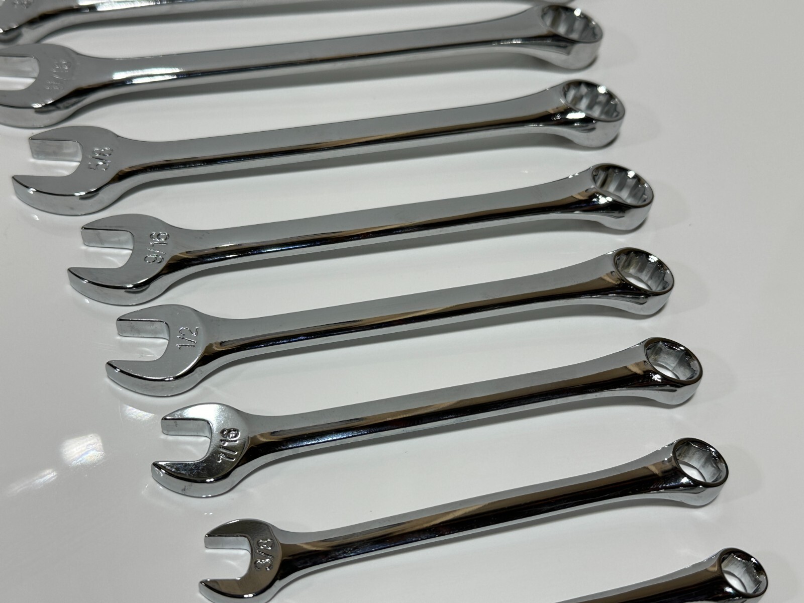 Klein Tools USA MADE (Rare) 68404 12pc SAE 1/4″ to 15/16″ Combination Wrench Set
