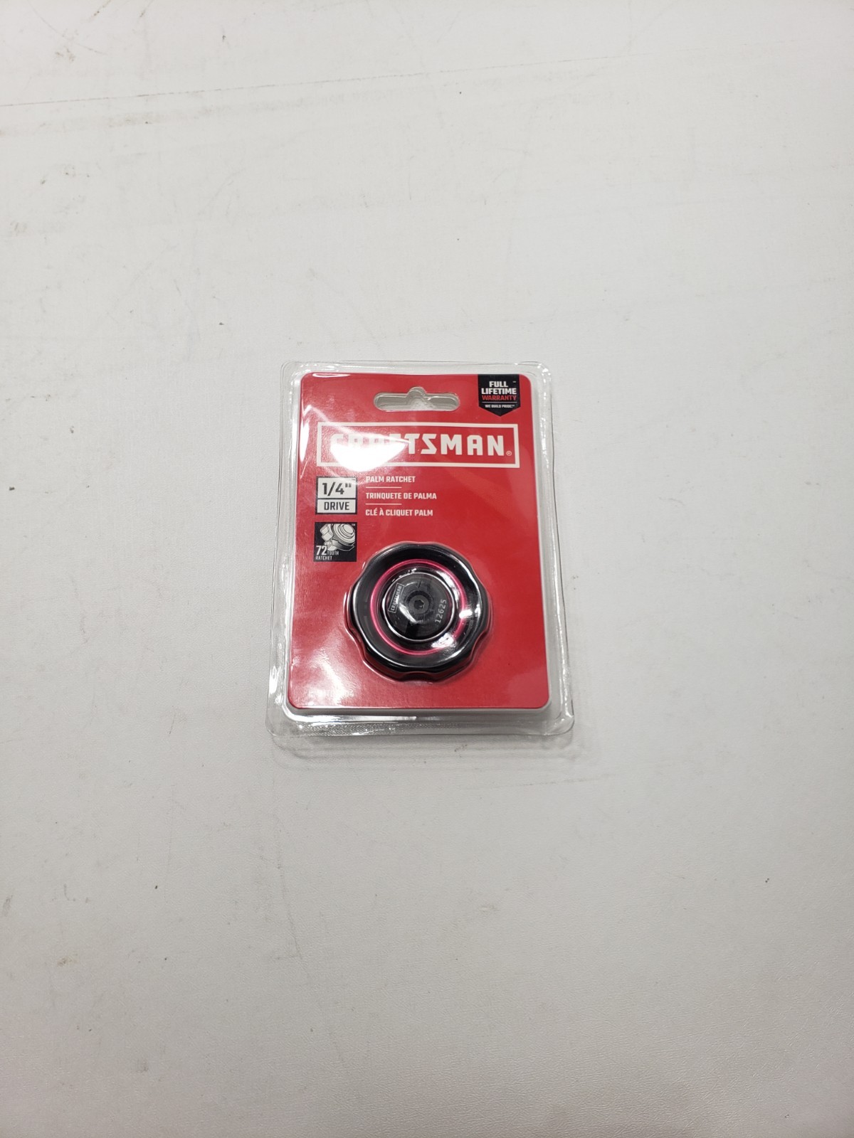 Craftsman CMMT86004 1/4” Drive Palm Ratchet 72-Tooth Sealed New Sealed
