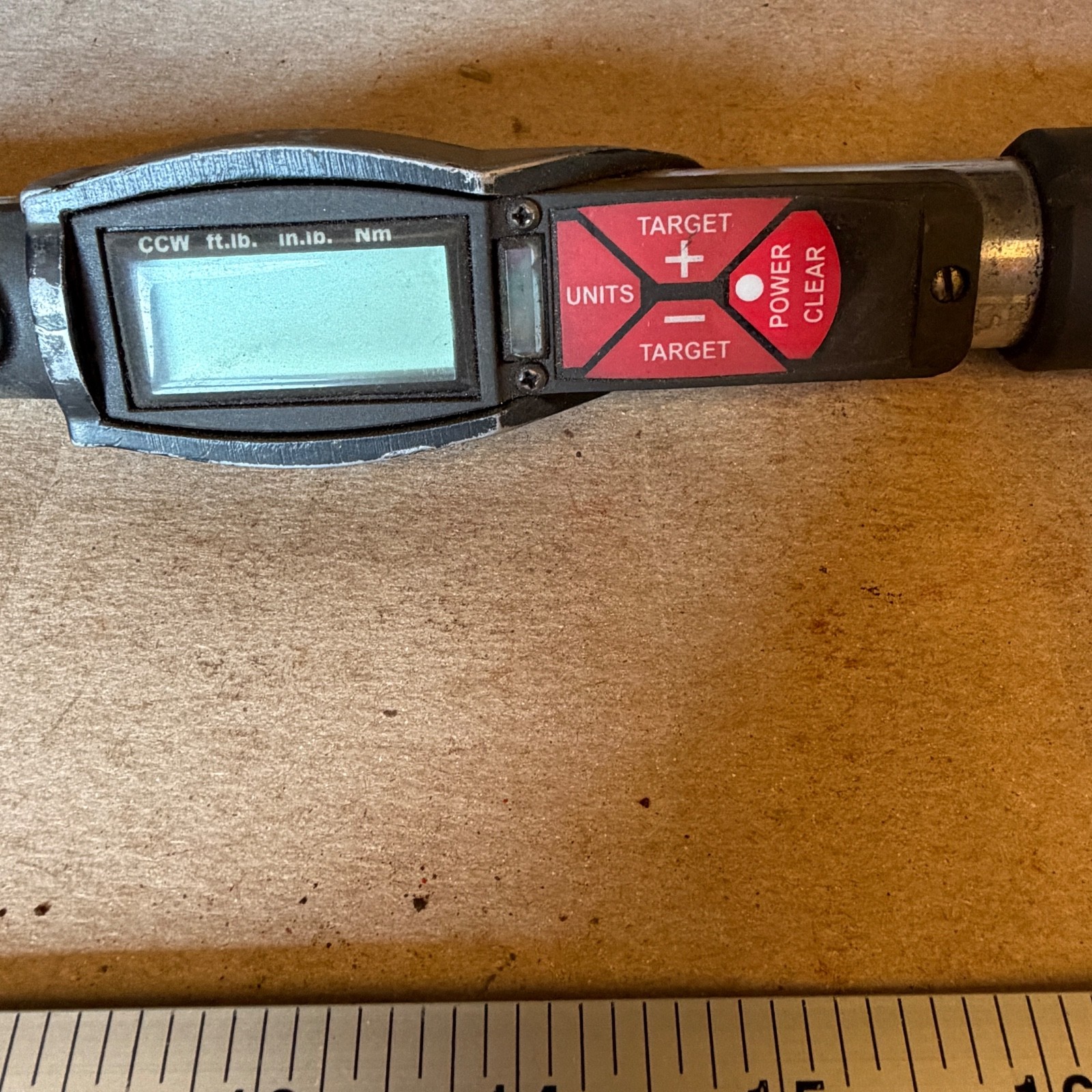 Jet Co Digital Torque Wrench 1/2″ Drive Electronic 1082835 no case 21” long