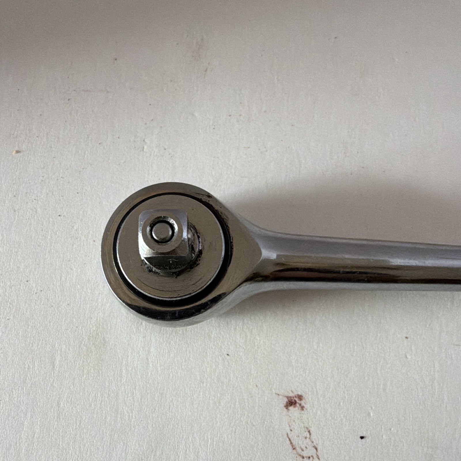 Power built 3/8 In Drive 7.5 In Long Quick Release Ratchet Part# Cr V