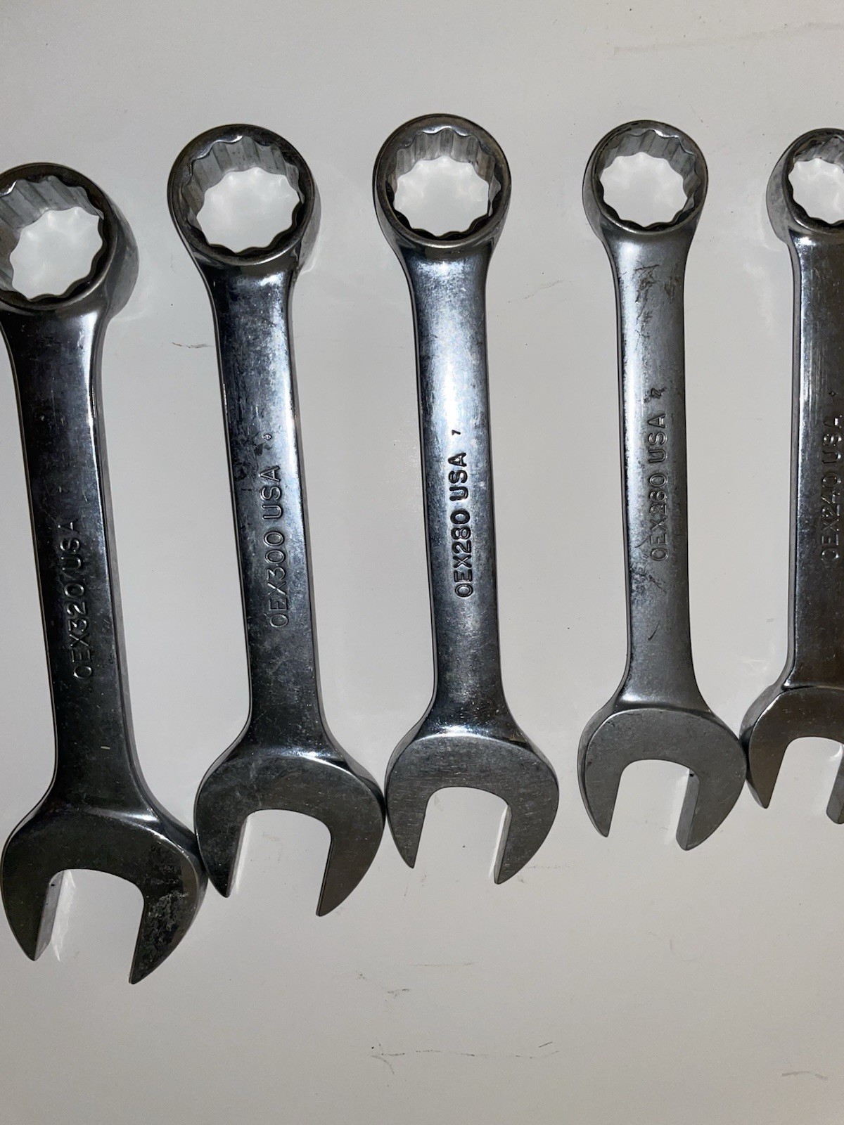Snap On Wrench Set 12 Pt Flank Drive Combo Short OEX 100 – 320 SAE 5/16 to 1