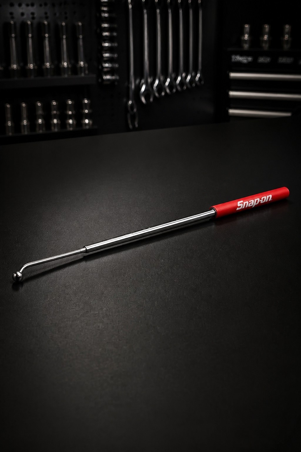 3X PROMO For Snap-on Tools MAGNETIC PICK UP TOOL TELESCOPING UP TO 21″ RED 🔴 !!