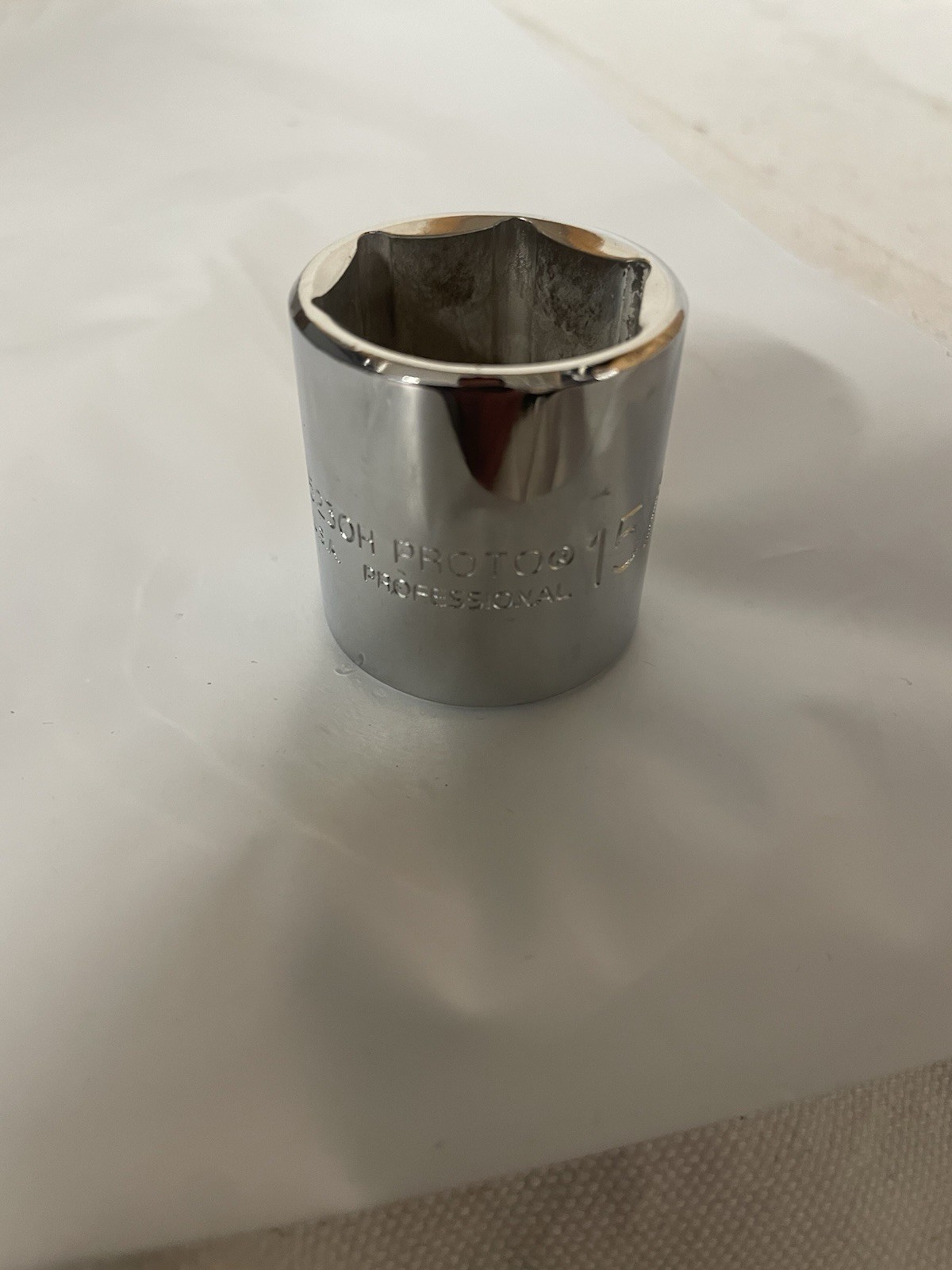 Proto 15/16” 6 Point 3/8” Drive Short Socket