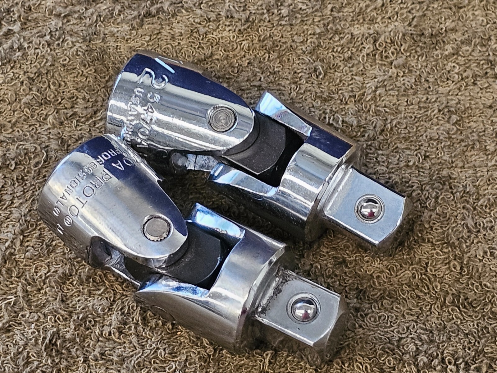 2 Proto Professional Universal Swivel Socket 1/2″ Drive 5470A USA