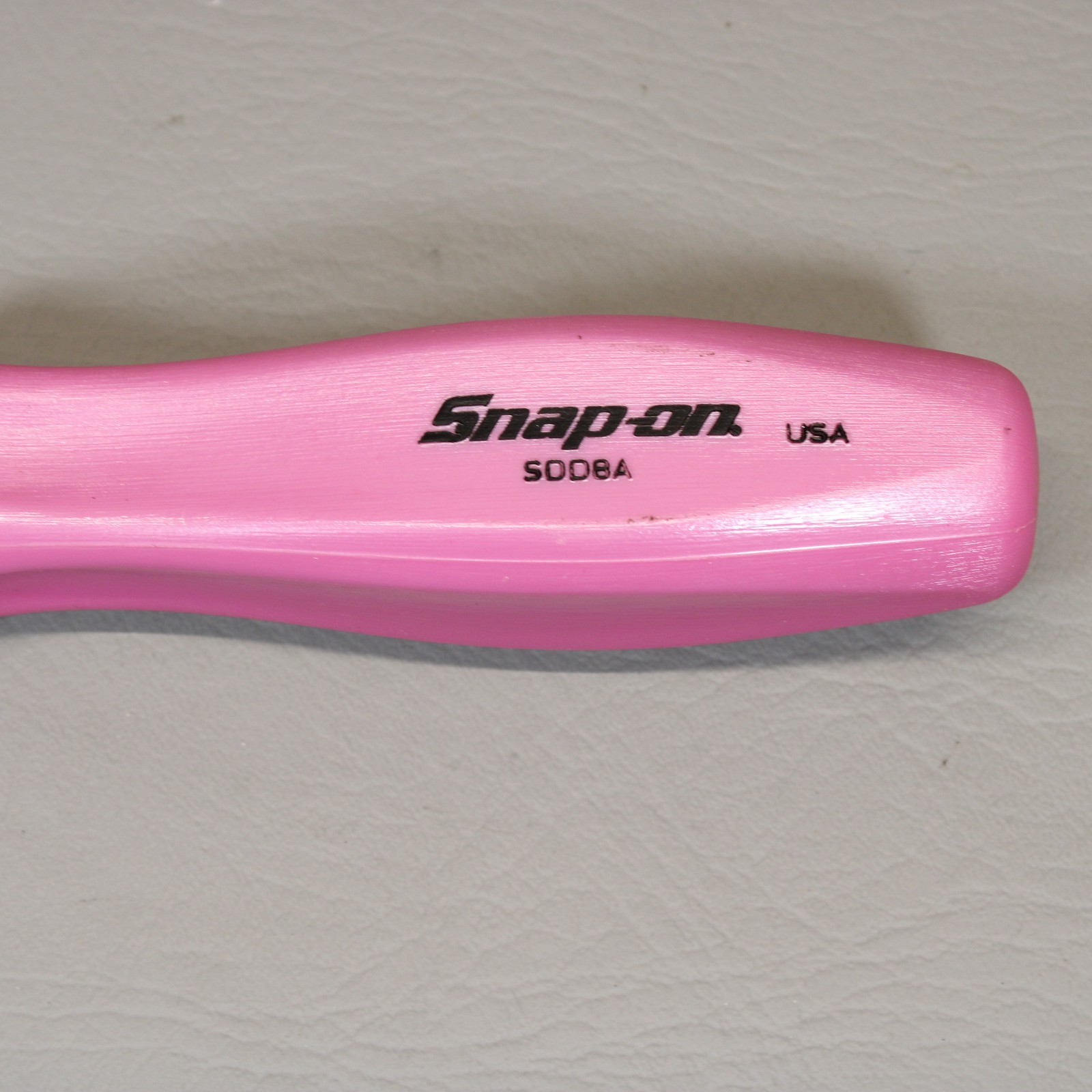Snap On Large 3/8″ Flat Head Screwdriver Pink SDD8A