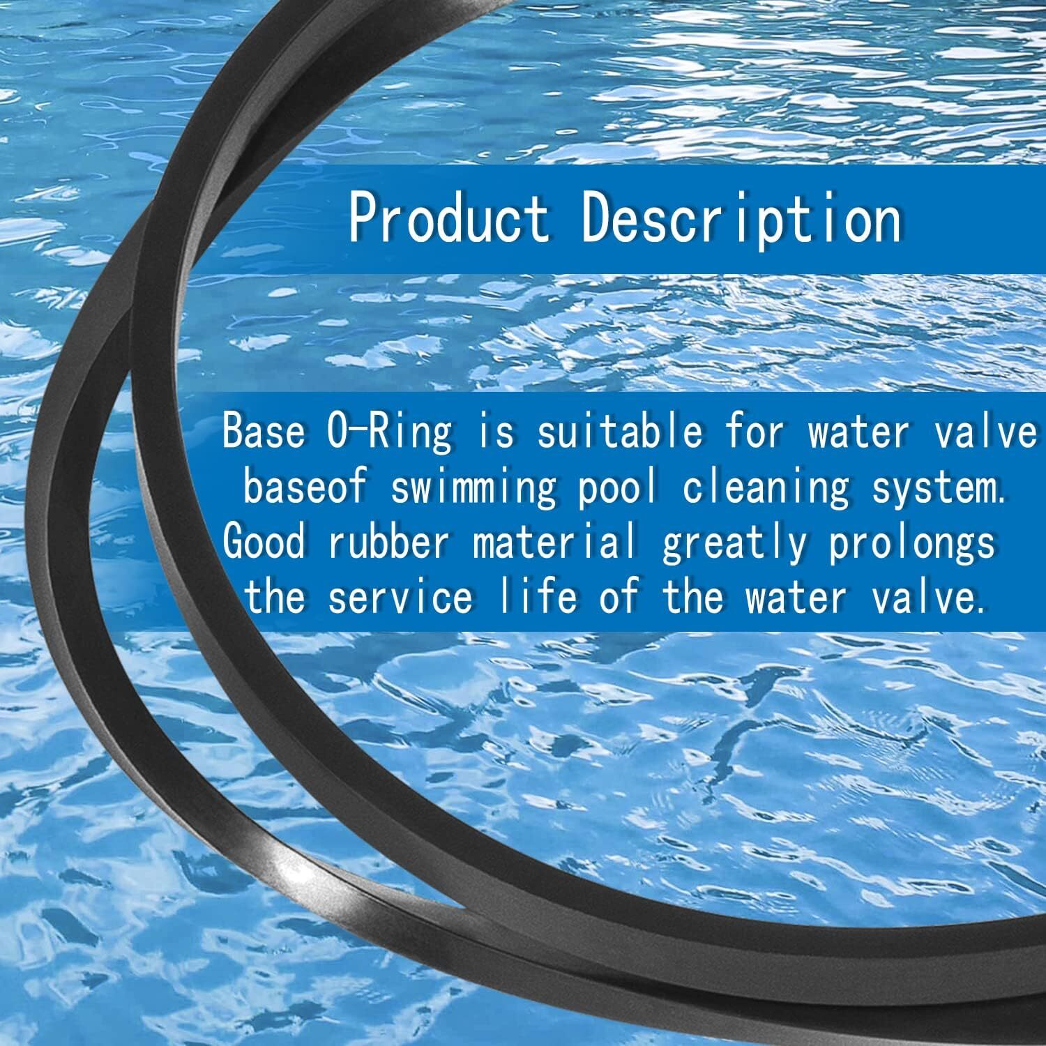 005-302-0100-00 Valve Base O-Ring Rubber,Fits Paramount 2/3/4/6/9/12 Port Module