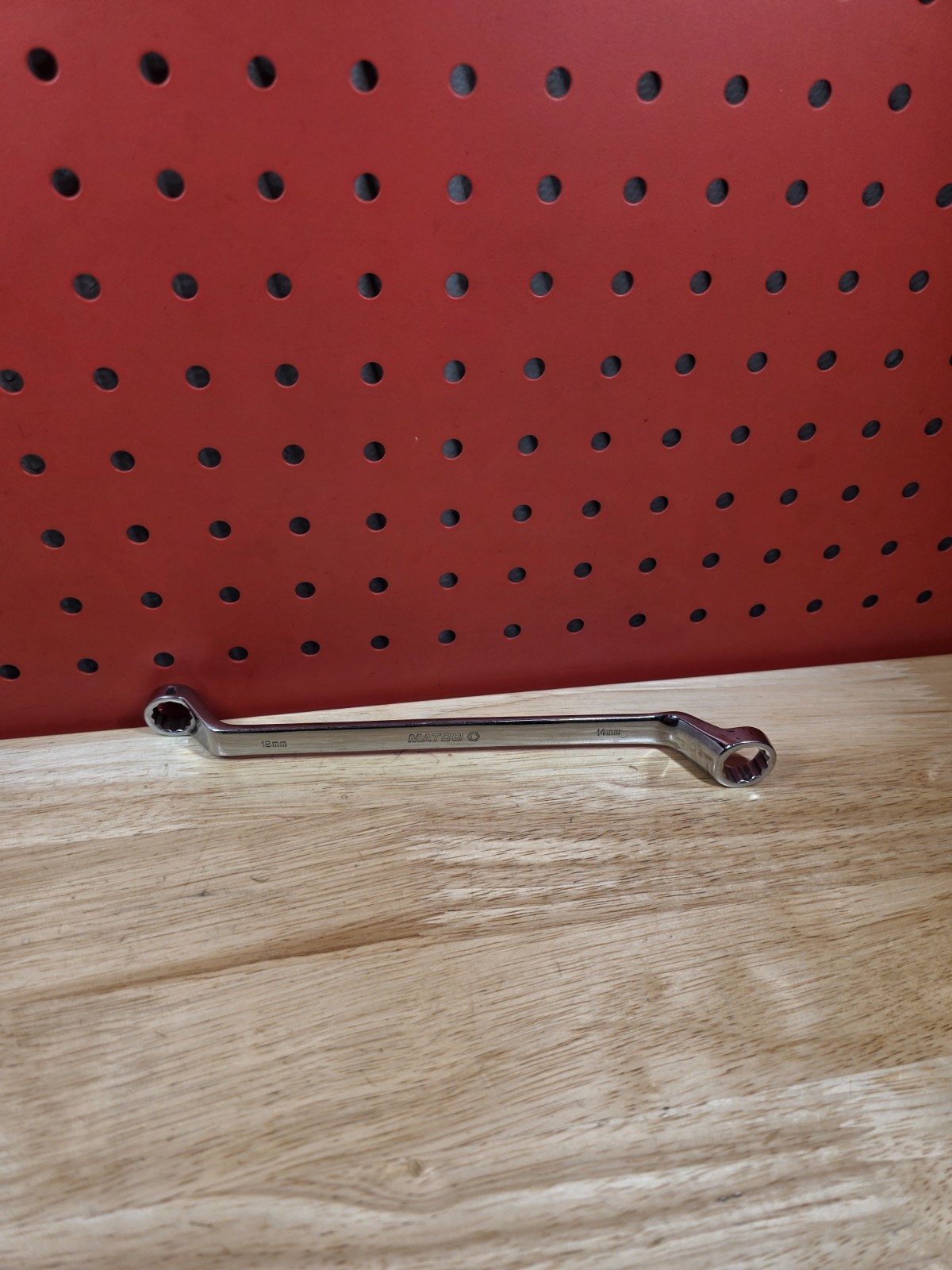 Matco Tools RBDL1214M 12mm x 14mm Deep Offset Box Wrench 12-Point USA
