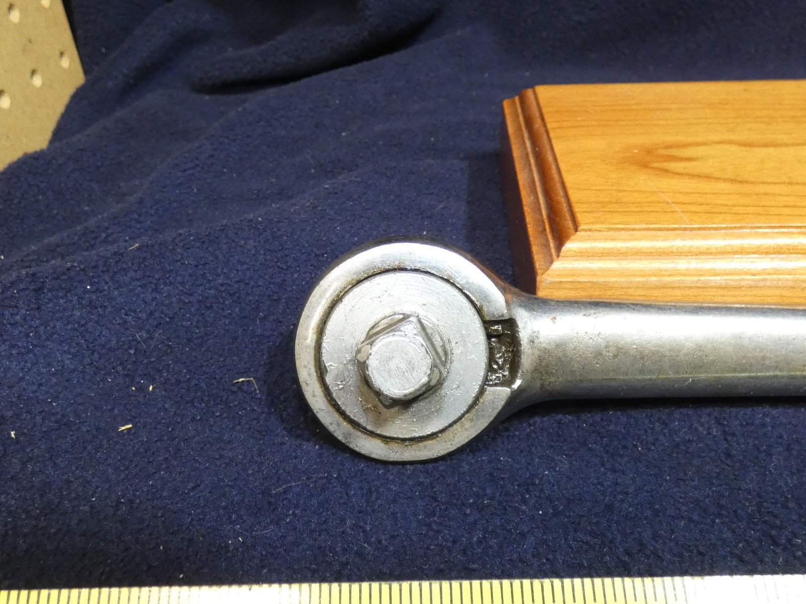 Vintage SK Tools 40170 1/2″ Drive Long Ratchet 15″ Reversible Round Head USA #BS