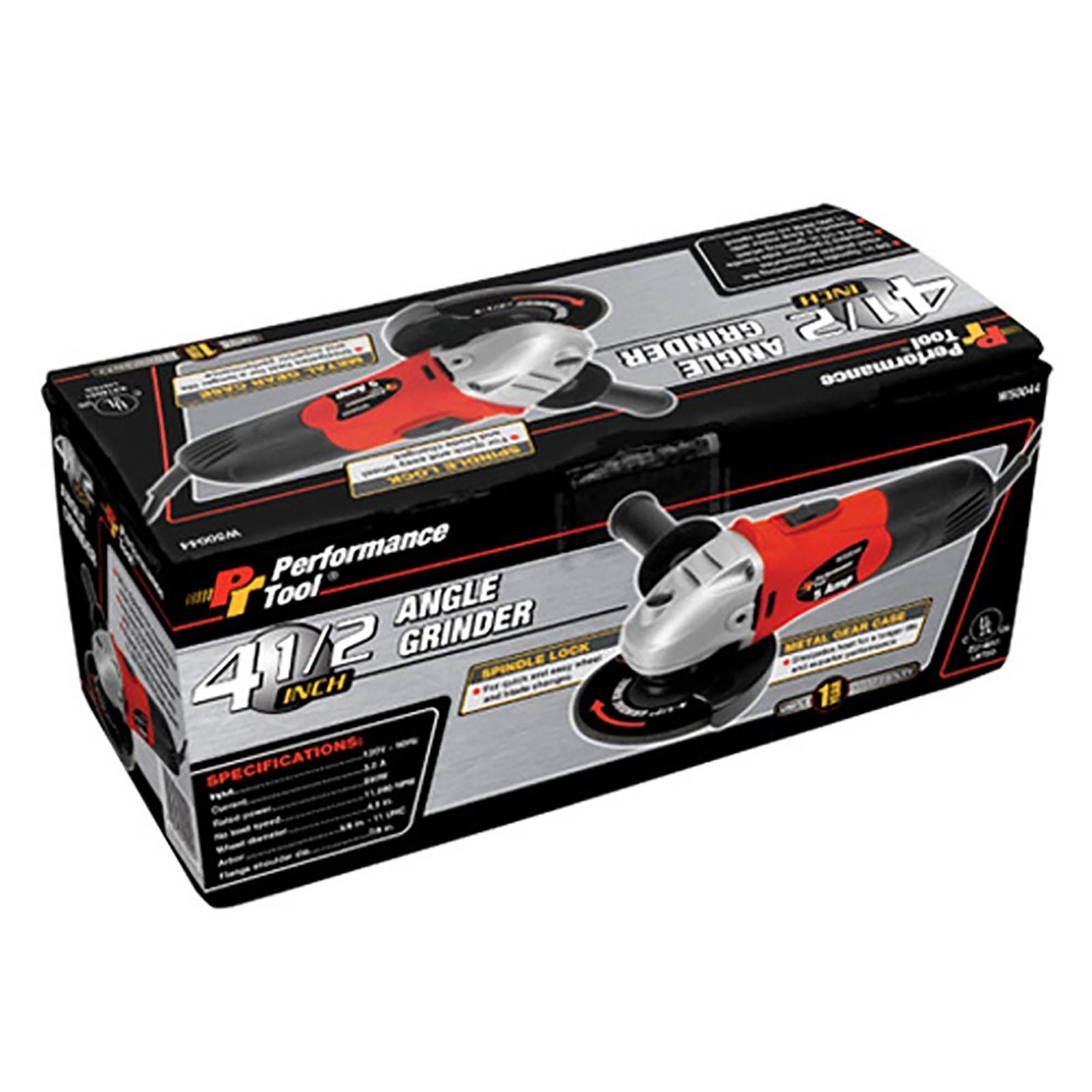 Performance Tool 4-1/2″ Angle Grinder W50044