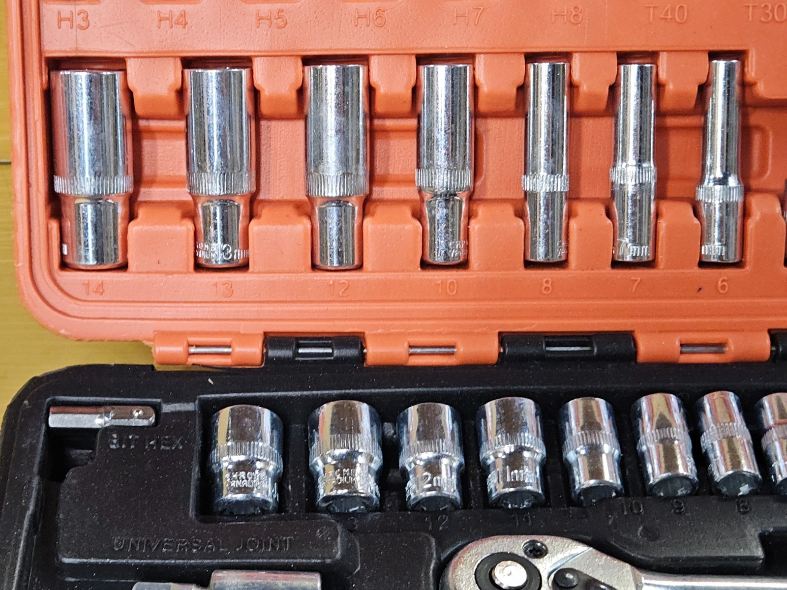 METRIC SOCKET SET 1/4″ DRIVE. BRAND NEW.