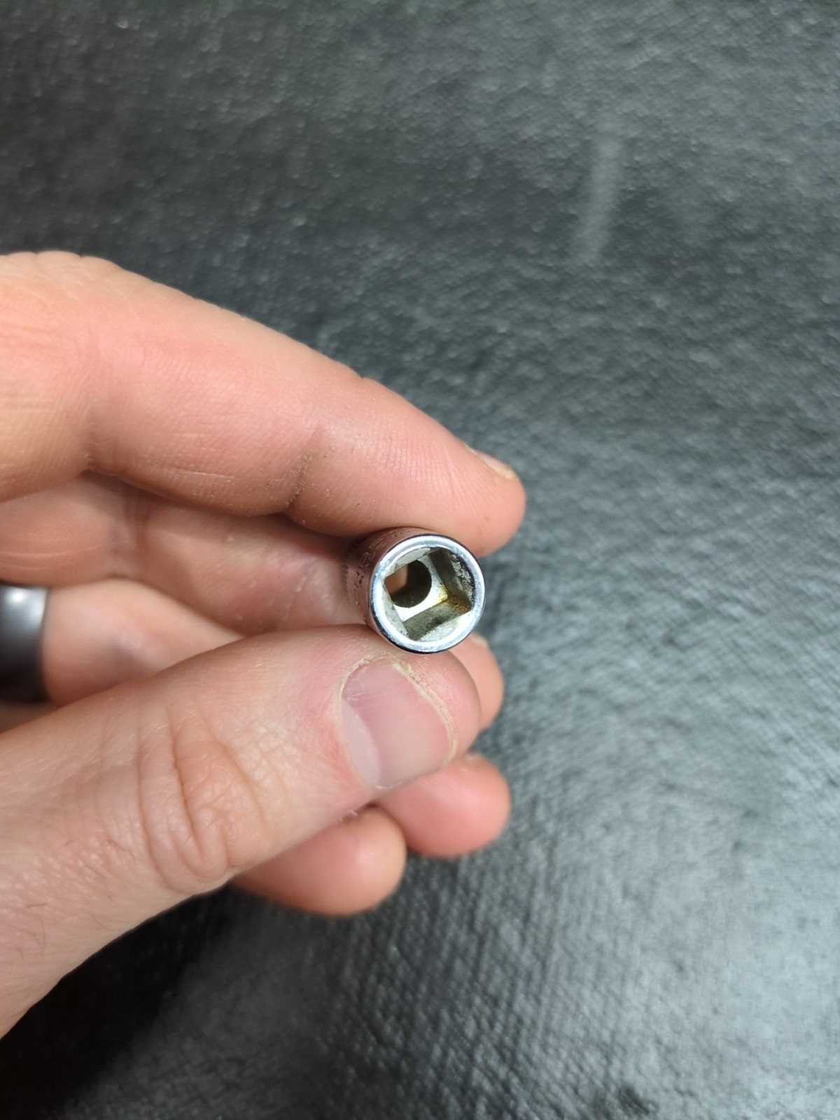 Craftsman 6mm Socket 6pt. 1/4″ Drive -G- 43502 (Top Knurl)