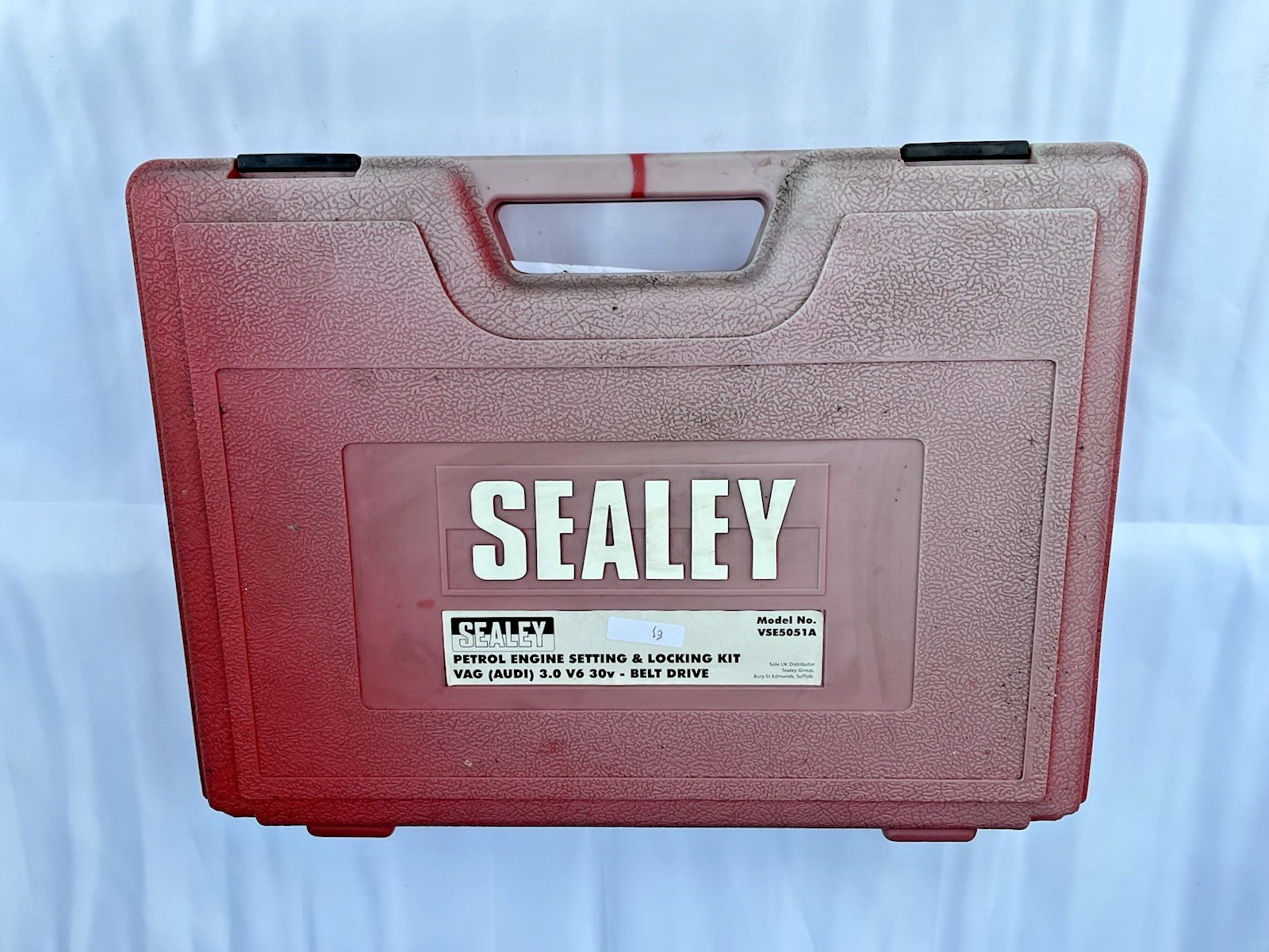 Sealey VSE5051A Petrol Engine Setting & Locking Kit VAG (AUDI) 3.0v Belt Drive