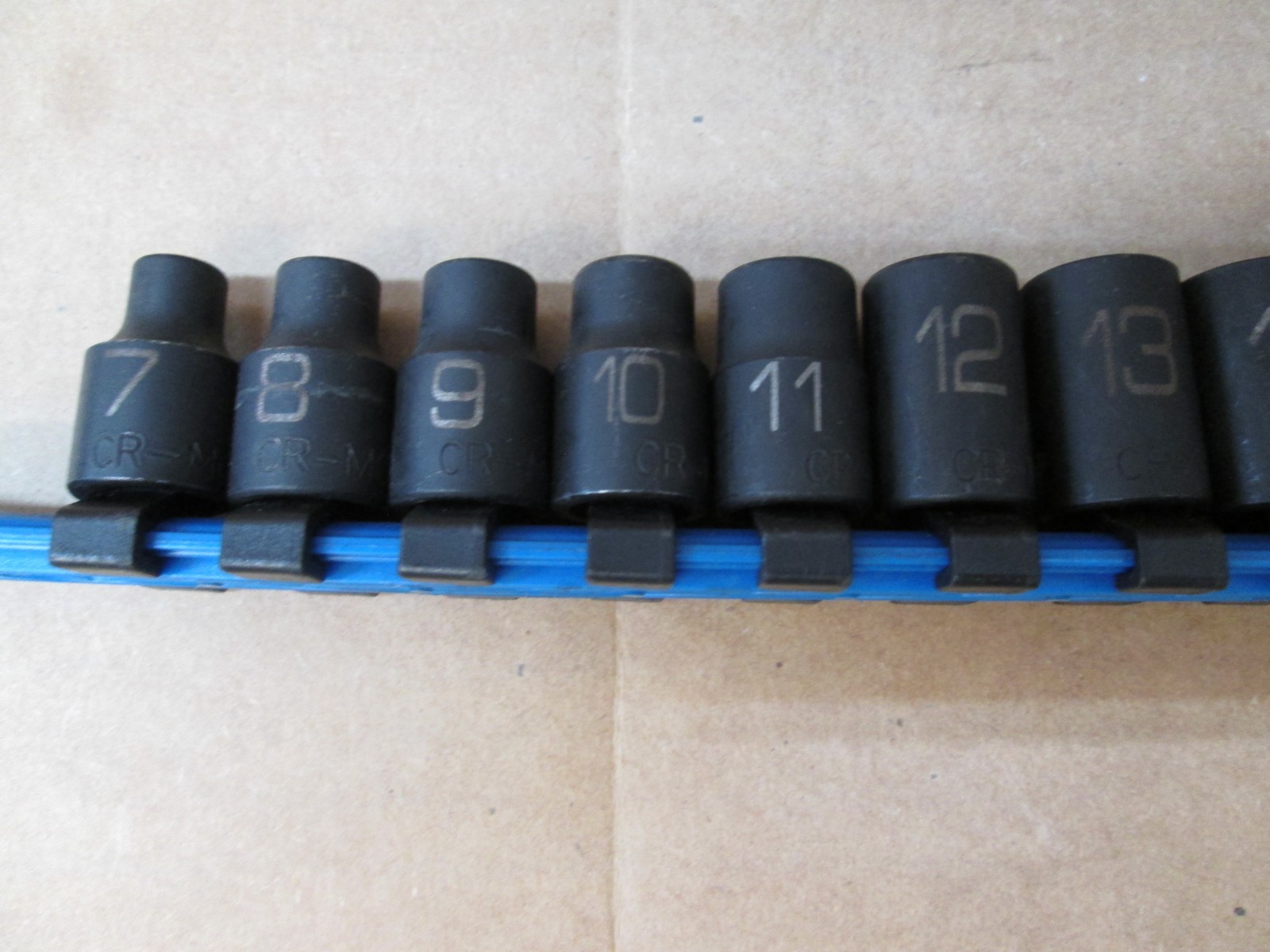 3/8 Shallow Metric Impact Socket Set 7mm-19mm 6 Point Matco