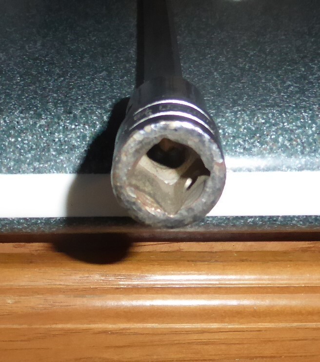 SNAP ON 3/8 DRIVE SA12B HEX ALLEN SOCKET 10 3/8 INCHES LONG