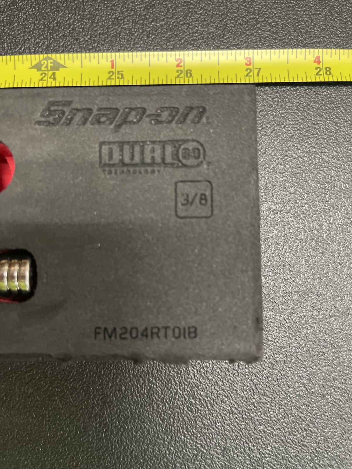 Snap-on 204RT01FR 3/8″ Drive Ratchet Set Pro-fi Red FK80 F80 FL80 FLL80