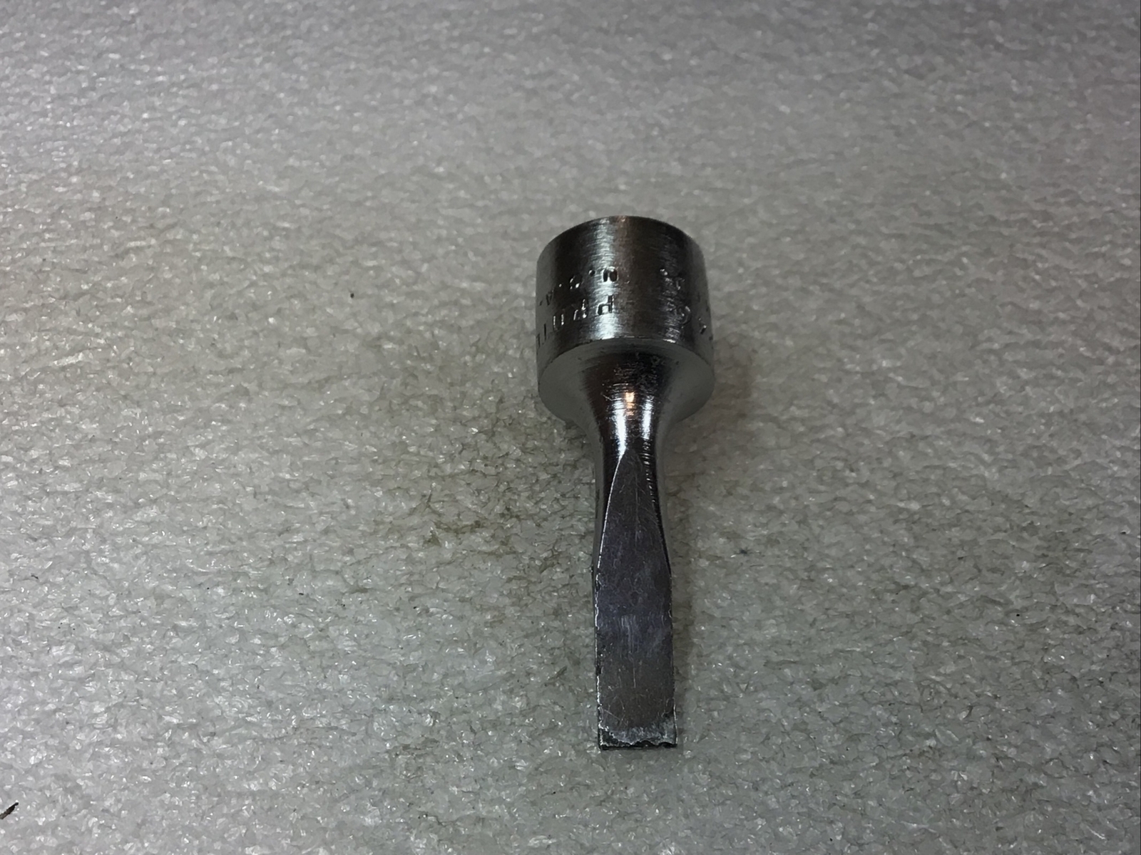 Proto Tool 5246 – 1/4”Tip, Flat Head, Chrome, Screwdriver Socket, 3/8″ Dr.-USA-