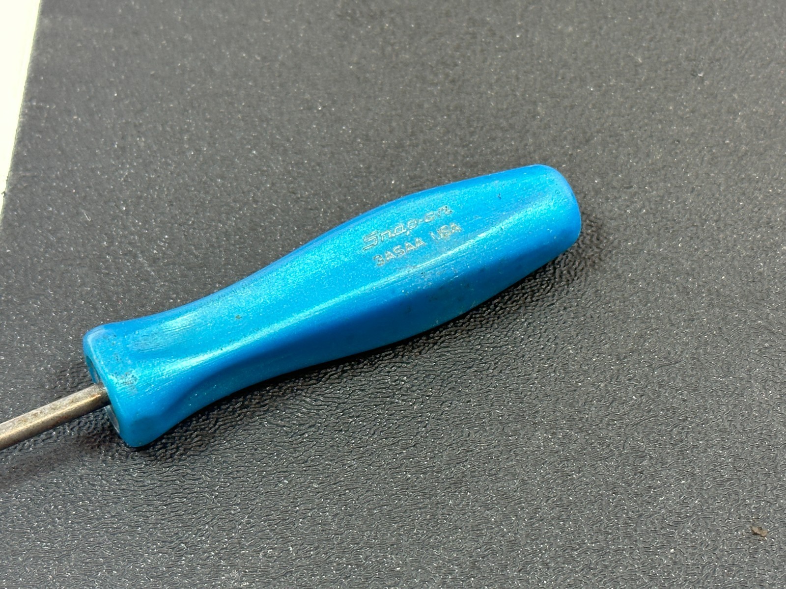 🇺🇸 Snap-on Tools USA 3ASAA 5-1/2″ Long Straight Pick BLUE PEARL Hard Handle