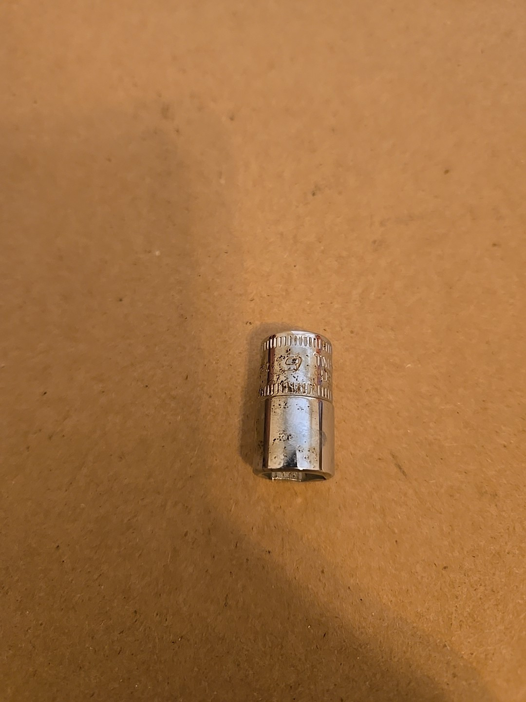 Snap On 1/4″ Drive 9MM 6PT Metric Shallow Chrome Socket TMM9