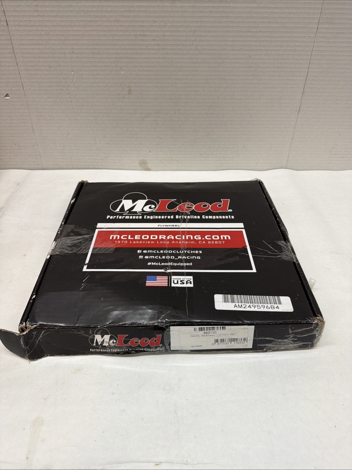 McLeod Racing Steel Flywheel 460130 – Fits Chevy Small & Big Block Engines