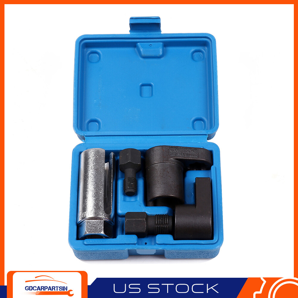 INSTALL OFFSET WRENCH TOOLS VACUUM M12 M18 OXYGEN SENSOR SOCKET O2 THREAD CHASER