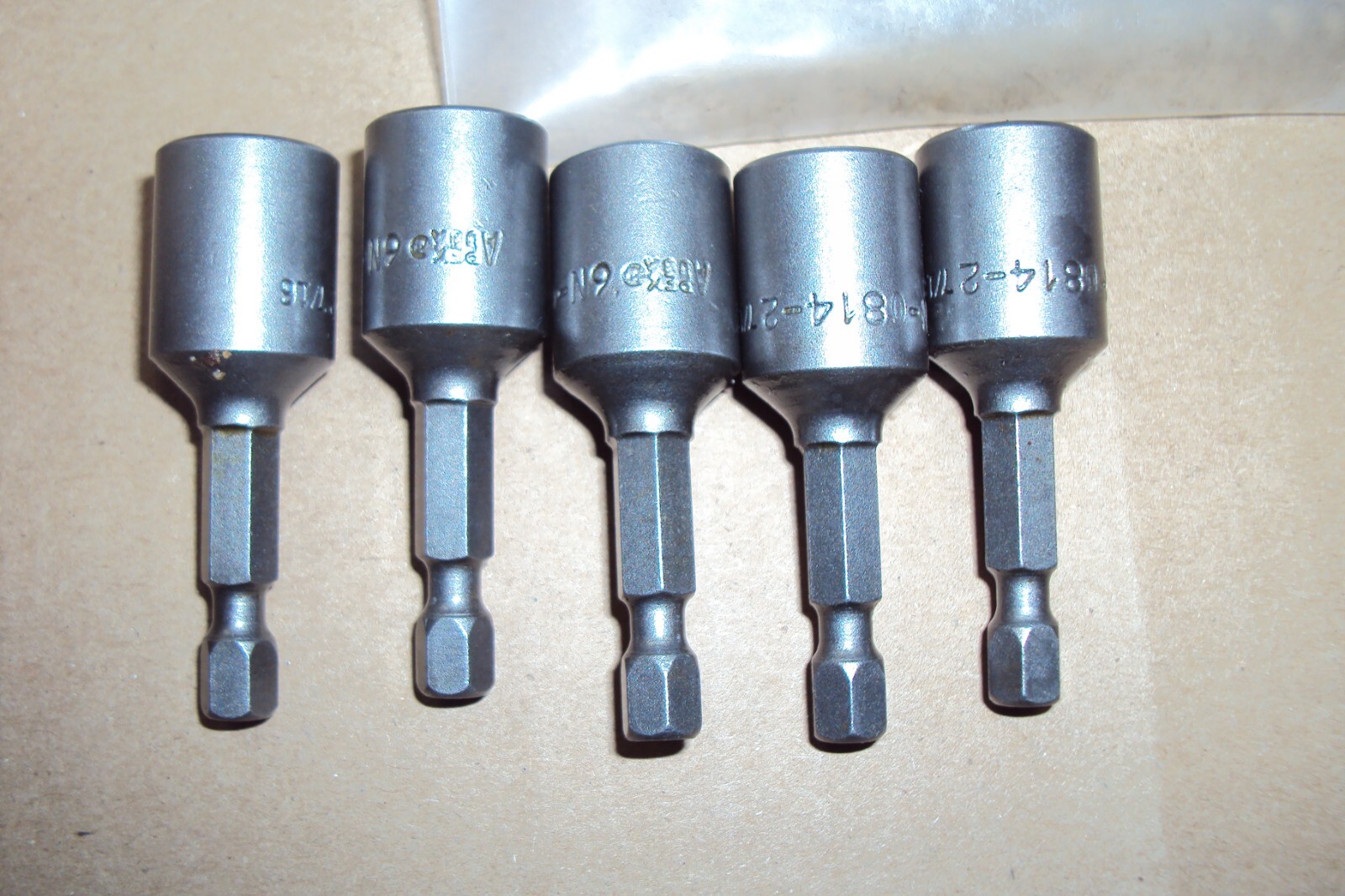 APEX 6N-0814-2 Nutsetter 1/4» 6-Point Power Drive , Non-Magnetic SAE ( PK/5)
