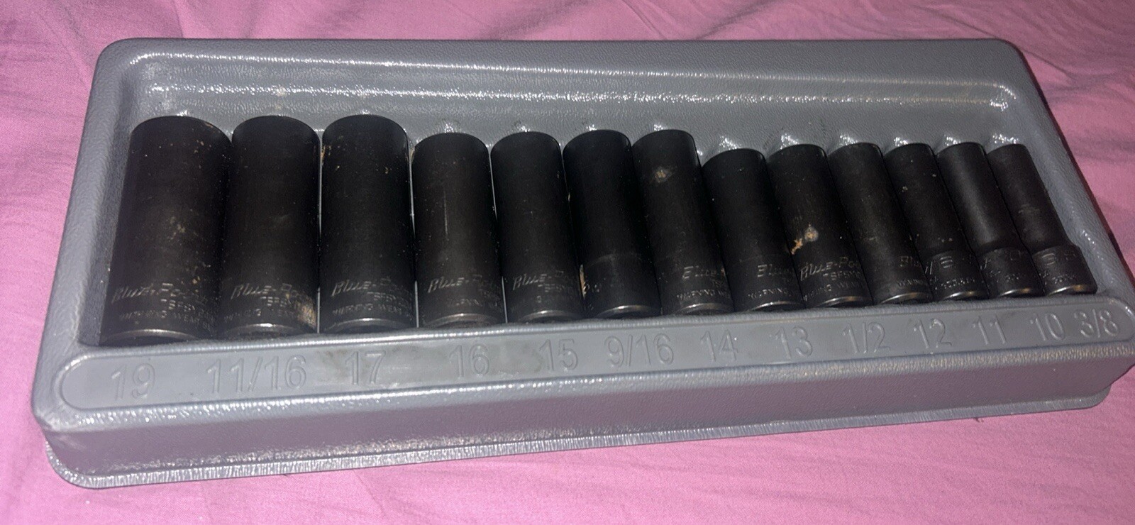 blue point twist deep extraction sockets 3/8 impact
