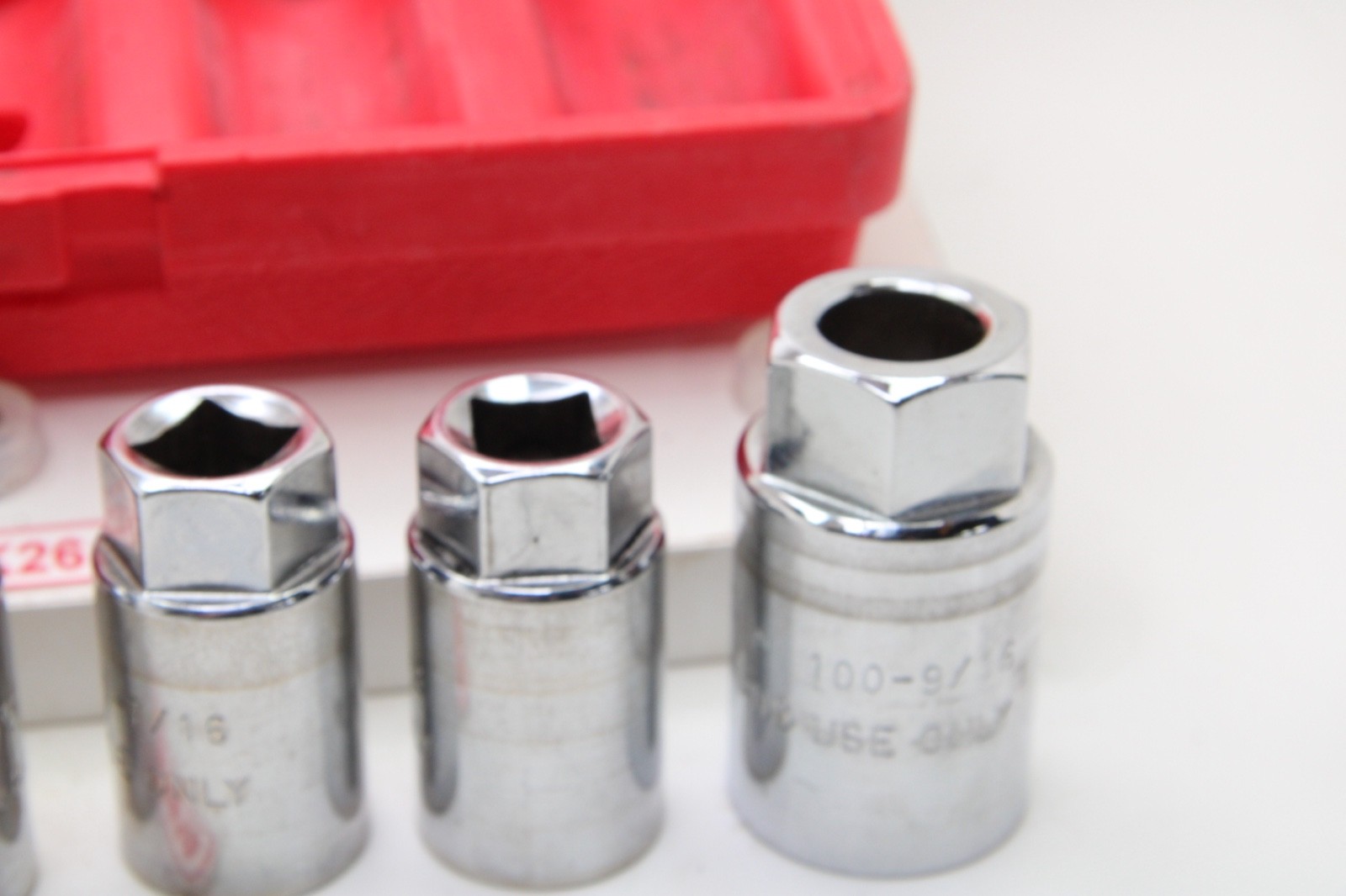 AST Tools 7 Piece SAE Chrome Standard Size Stud Puller/Remover Socket Set USA