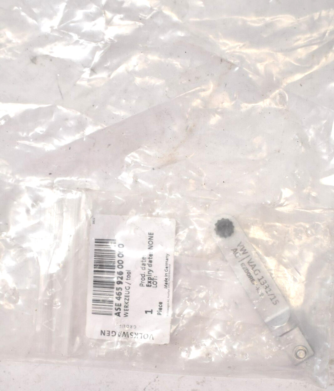 Volkswagen Tool Insert XZN 10 For Timing Chain Replacement For Audi V6 TDI OEM