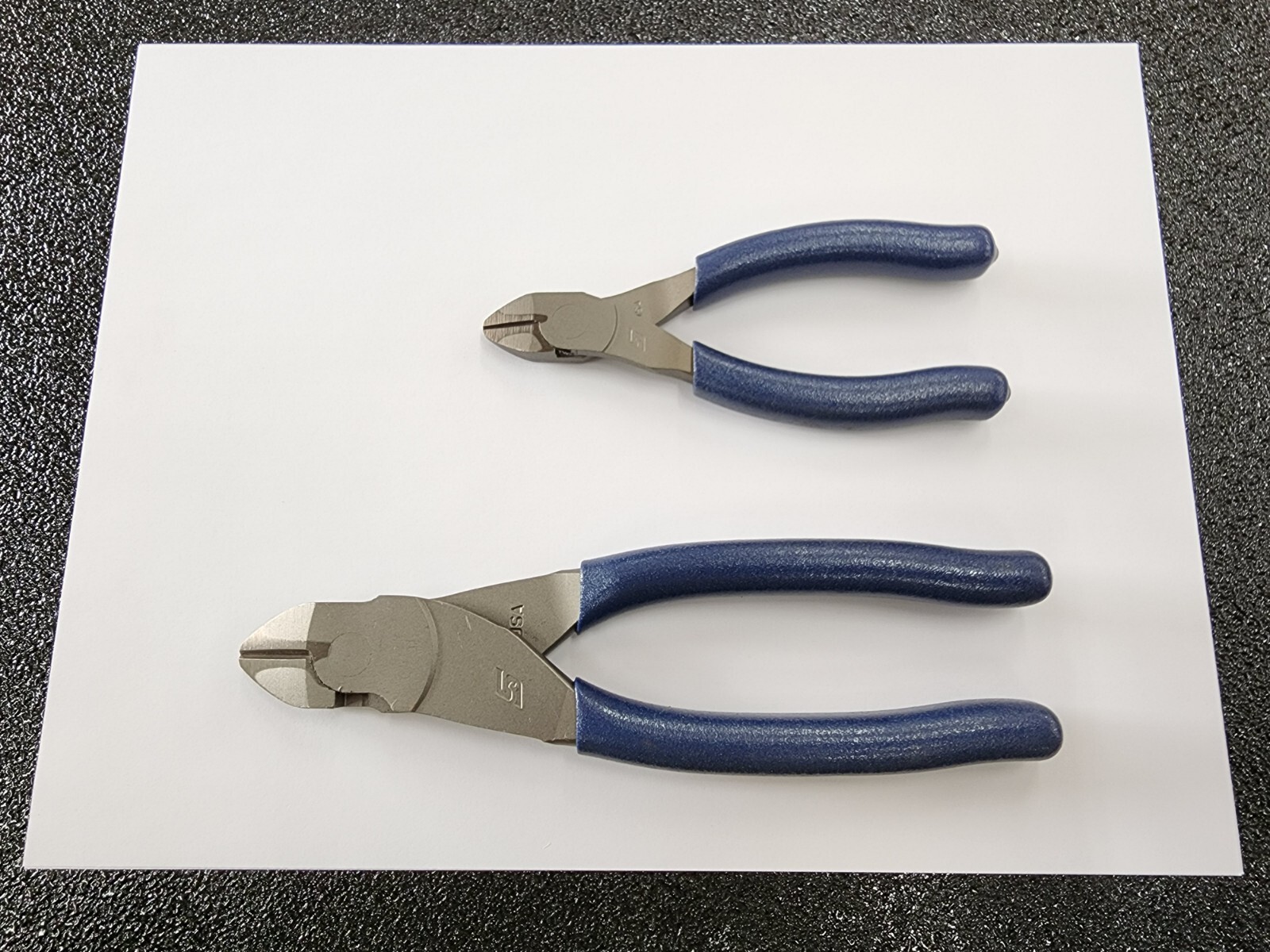 Snap-on Tools USA NEW 2pc POWER BLUE 7″ & 5″ Vector Edge Diagonal Cutters Set