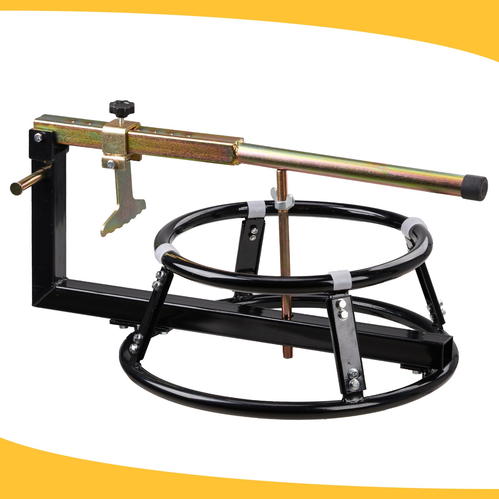 Portable Motorcycle Tire Changing Stand with Bead Breaker Pro Motorsport Product