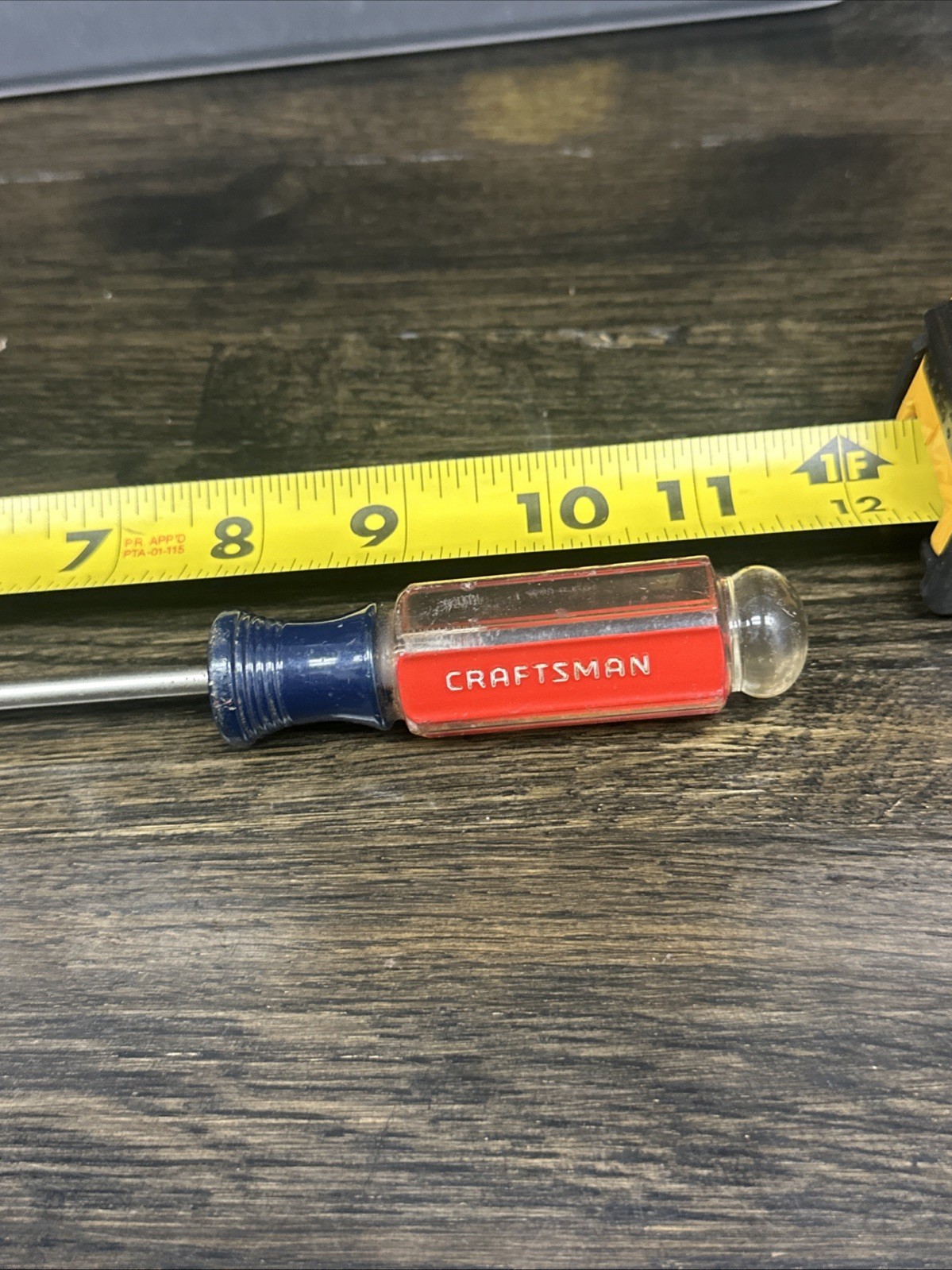 Craftsman Screwdriver 41248 Flat Slotted 7.5″ Blade 3/16″ USA