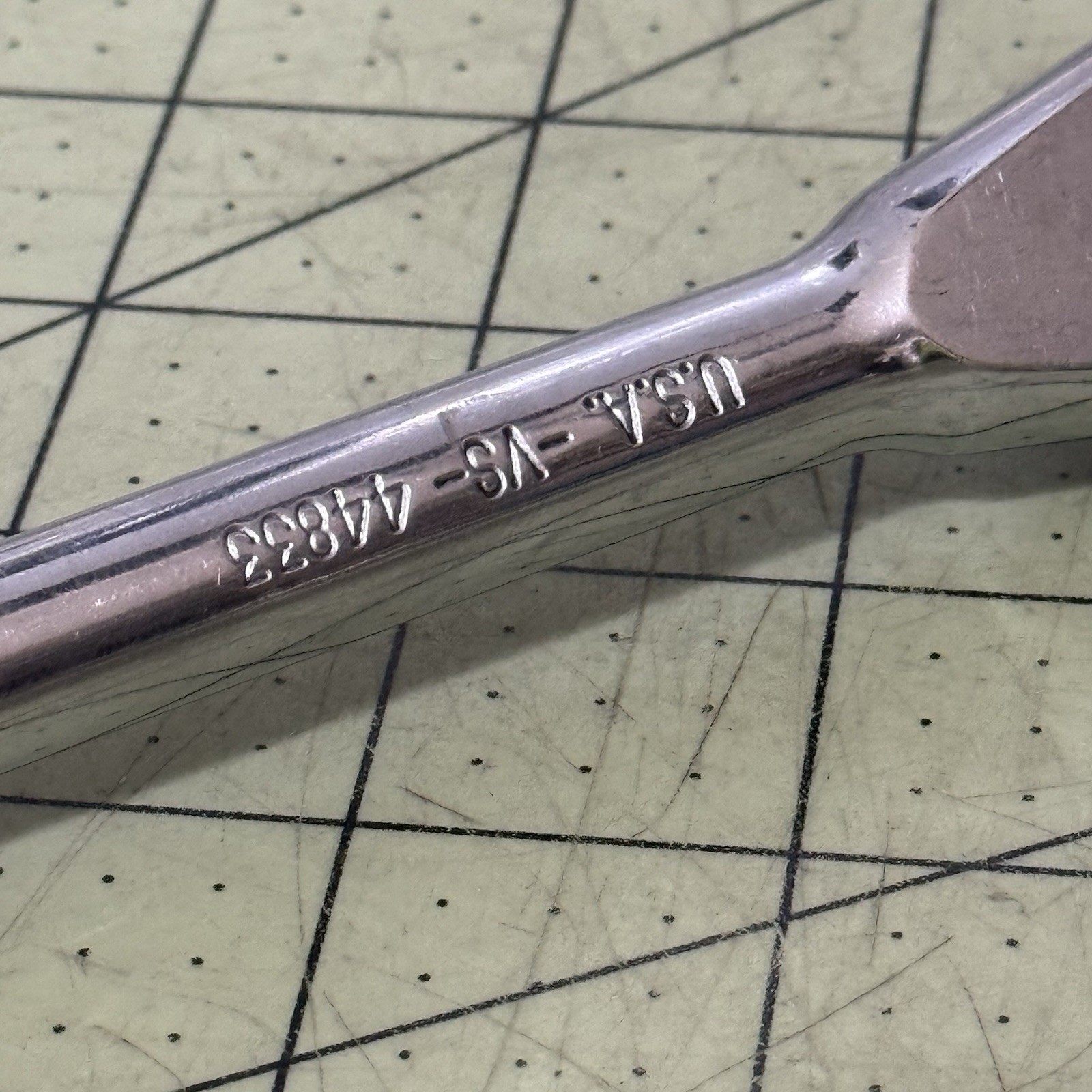 Vintage Craftsman VS 44833 3/8” Drive Long Handle 11” Made in USA (Chrome)