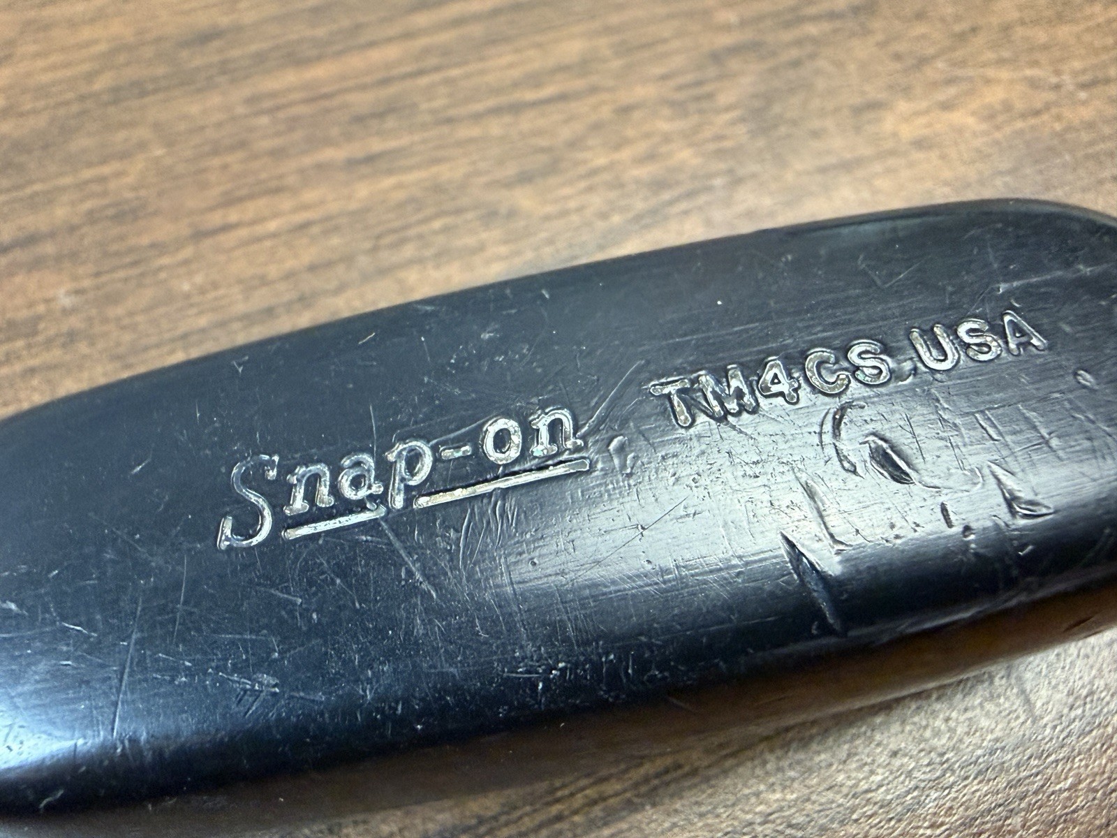 Snap-on Tools TM4CS – 1/4″ Drive 6″ Standard Shank Driver Black Handle USA