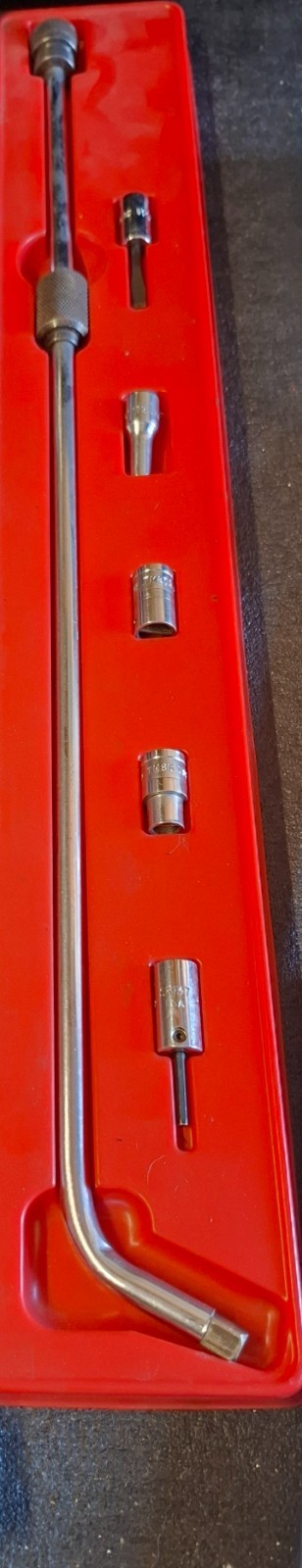 Vintage Snap On USA 6 Piece w/Tray Carburetor Adjustment Set P/N 2006IT