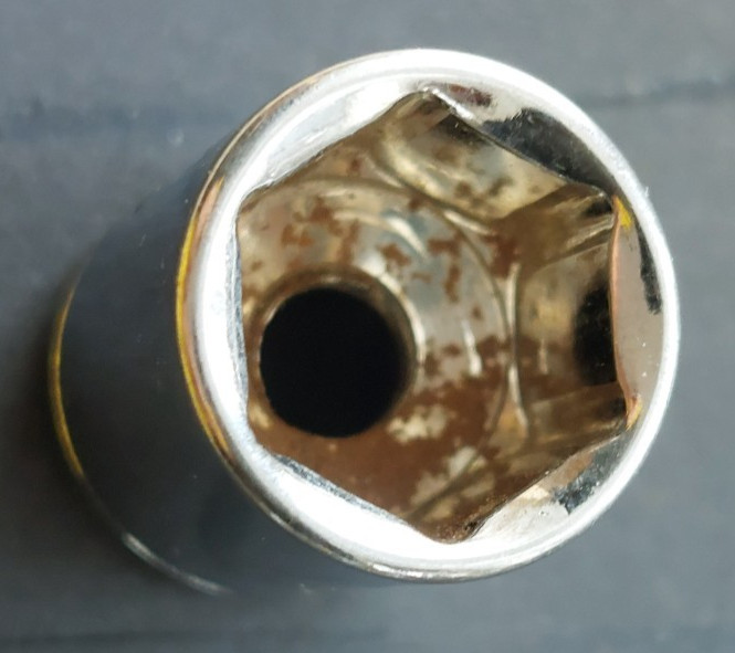 CHROME VANADIUM 1/2″ AF IMPERIAL SOCKET HEX 6 Point 3/8″ Drive CR-V