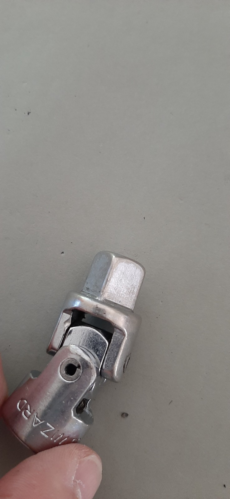 Wizard Tools H2815 1/2″ Drive Chrome Universal Joint Swivel Socket Adapter USA