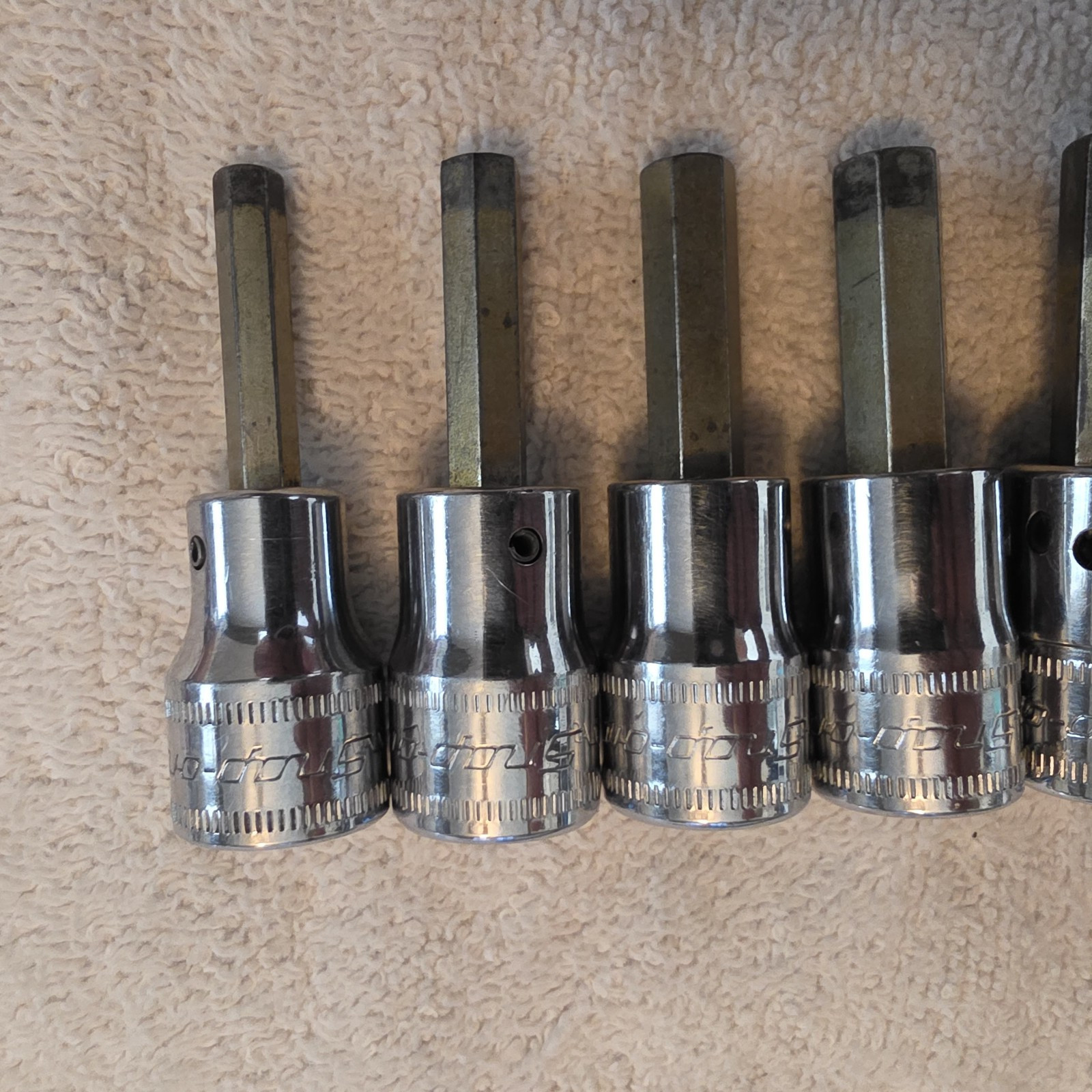 Snap 9pc Metric Hex Allen Bit Socket Set 5mm-14mm 3/8”& 1/2″Drive