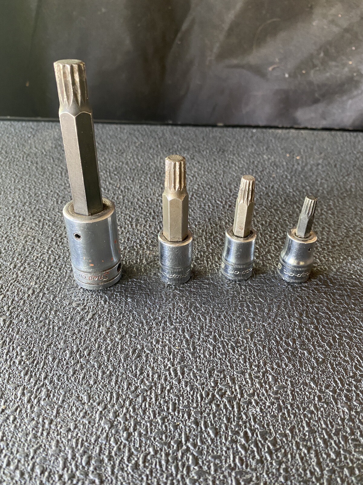 Snap-on 4 Piece Triple Square Socket Set