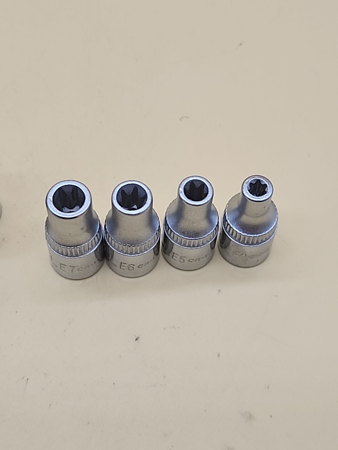 Cornwell Torx Star Bit Female E Socket Set E4-5-6-7-8 E20-18-16-14-10 10ea