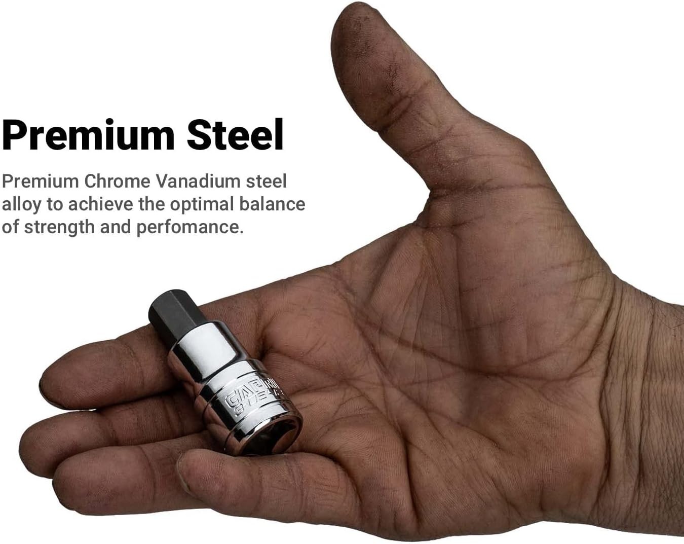 Durable 2.5 mm Hex Bit Socket 1/4 Inch Drive S2 Steel Quality