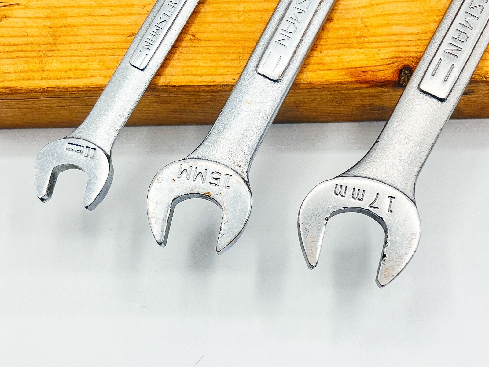 Craftsman 3-Pc 12-Point Metriic Combination Wrench Set – 11mm, 15mm, 17mm