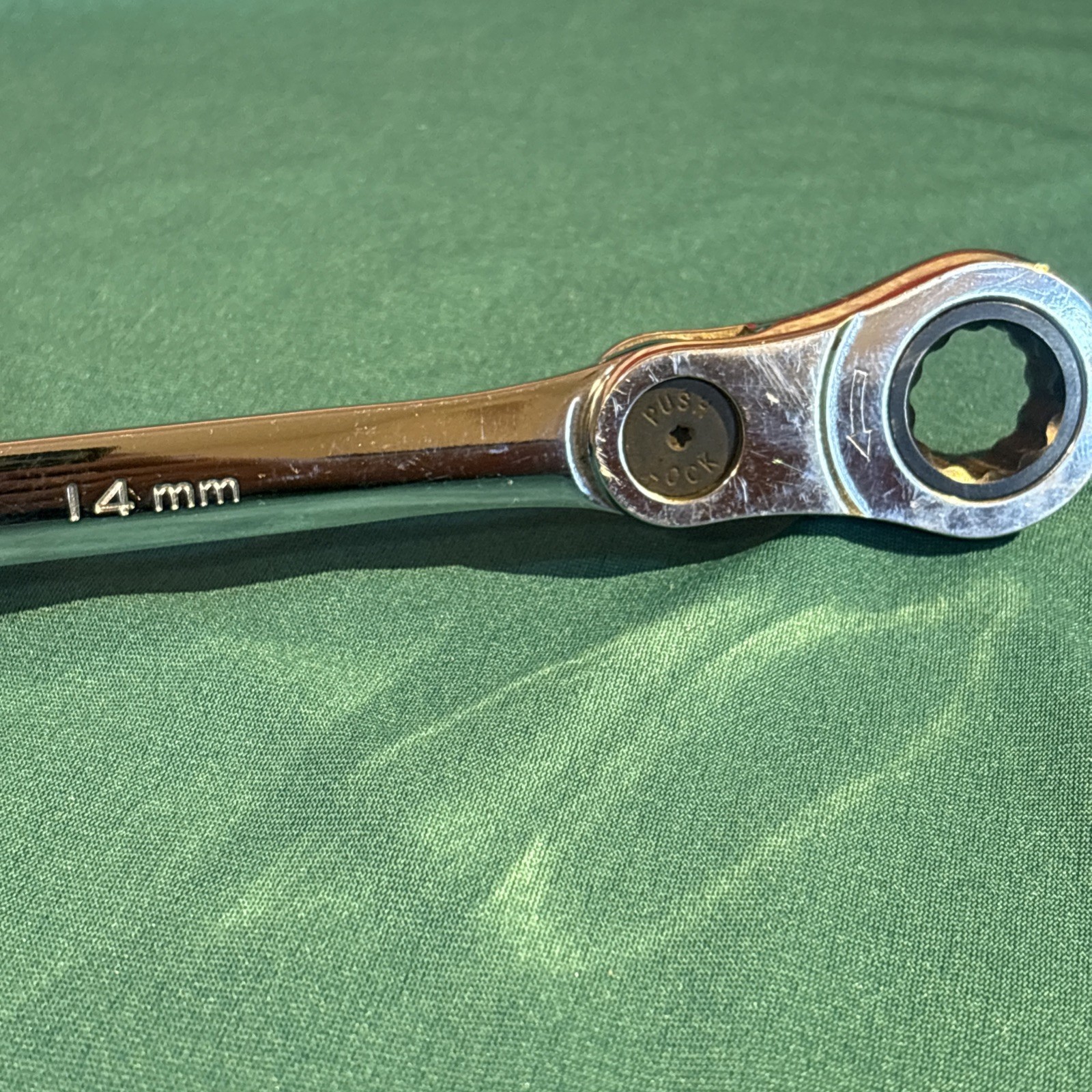 Matco Tools Ribxlm1314Double Box End Locking Ratcheting Wrench 13mm 14mm